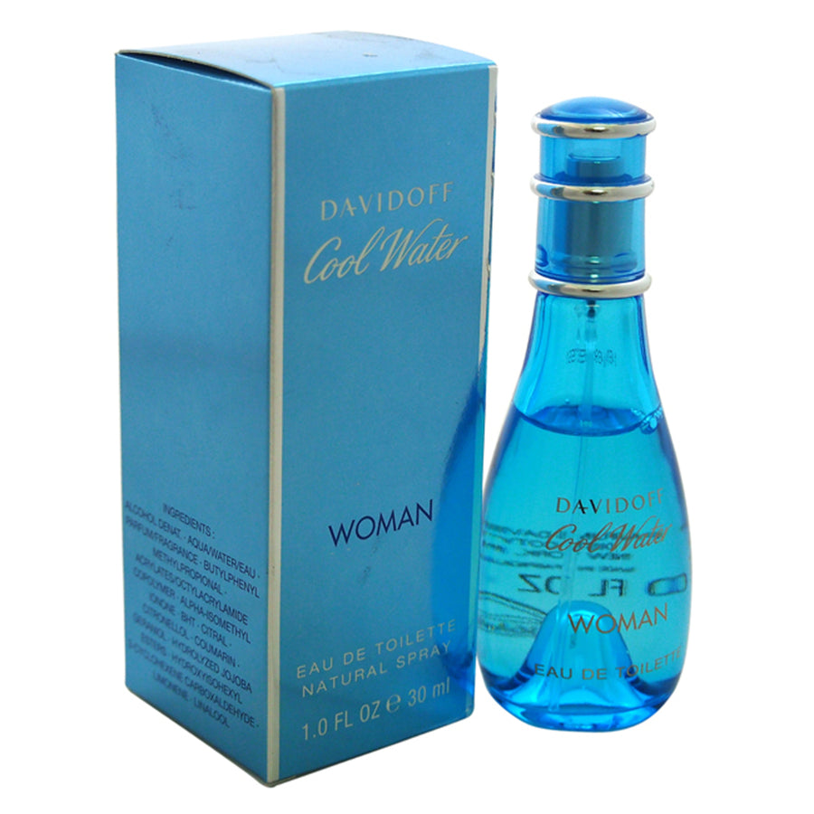 Cool Water by Davidoff for Women - 1 oz EDT Spray Image 1