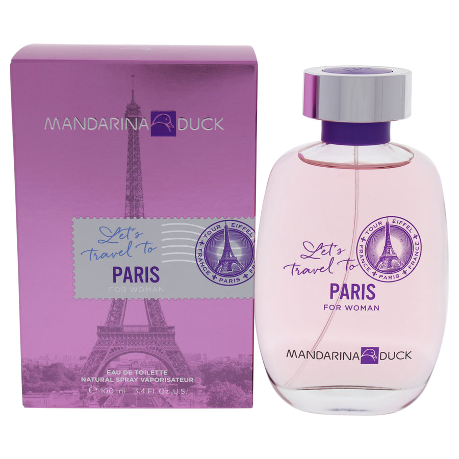 Lets Travel To Paris by Mandarina Duck for Women - 3.4 oz EDT Spray Image 1