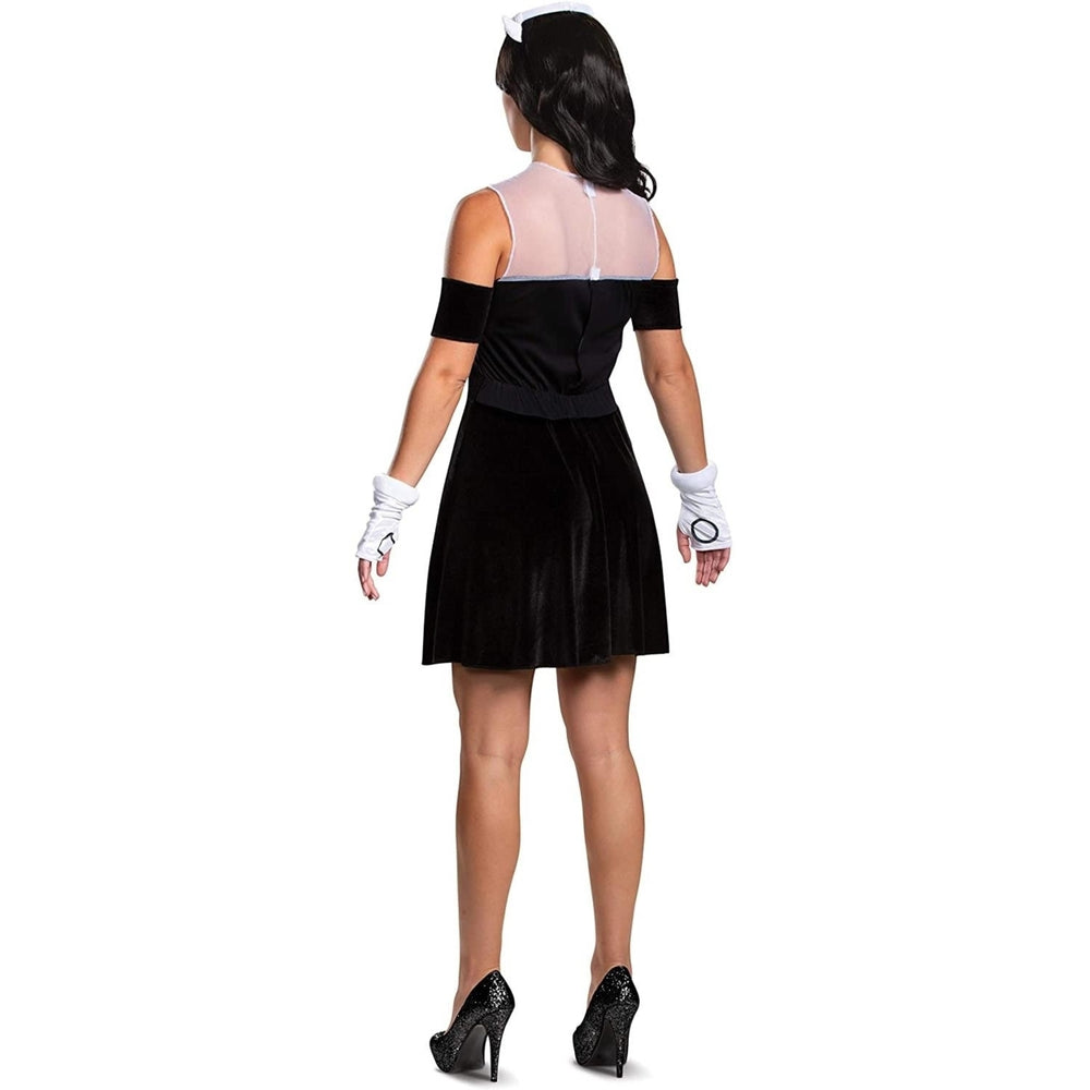 Disguise Alice Angel Costume Women Size S 4-6 Bendy and Ink Machine Outfit Image 2