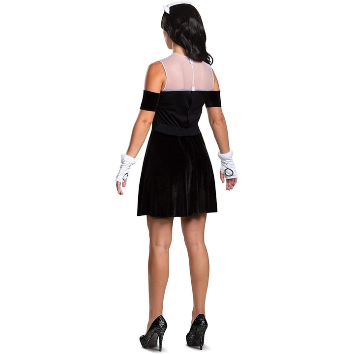 Disguise Alice Angel Costume Women Size S 4-6 Bendy and Ink Machine Outfit Image 2