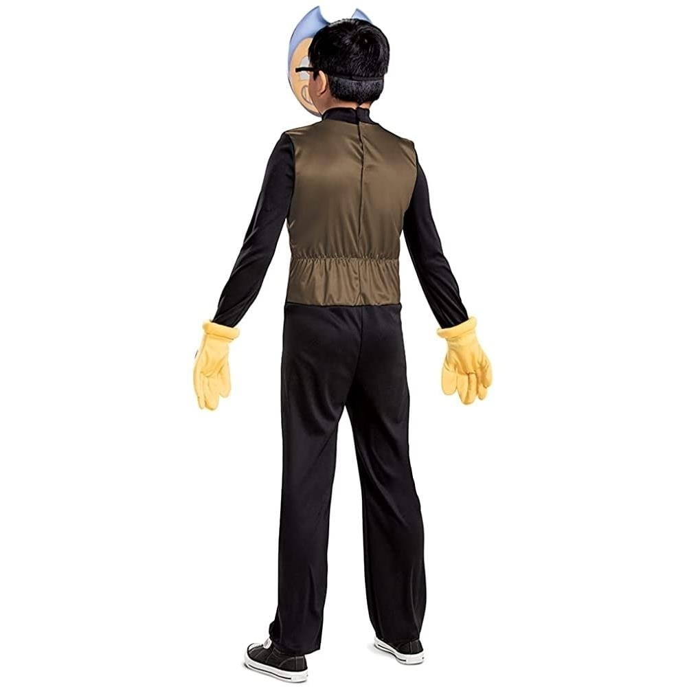 Disguise Bendy and The Dark Revival Classic Boys Costume Size S 4-6 Game Character Image 2