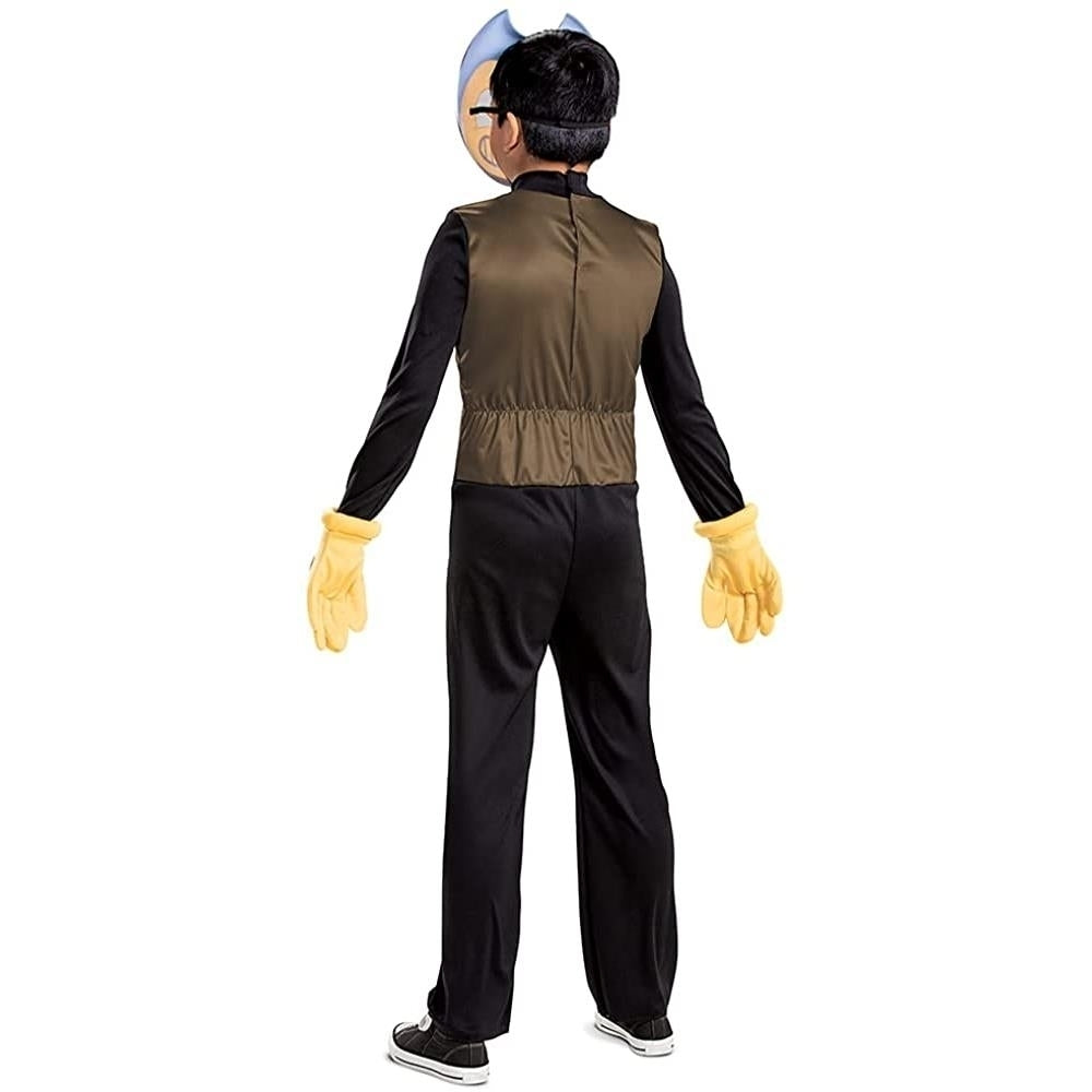 Bendy and The Dark Revival Costume XL 14 16 Classic Boys Disguise by Disguise Image 2