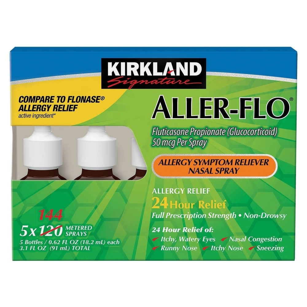 Kirkland Signature Aller-Flo 50mcg. Allergy Spray 720 Metered Sprays Image 2