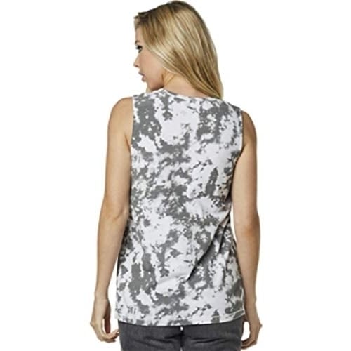 Fox Racing Womens Endless Summr Tank Top White Lightweight Cotton Spandex Image 2