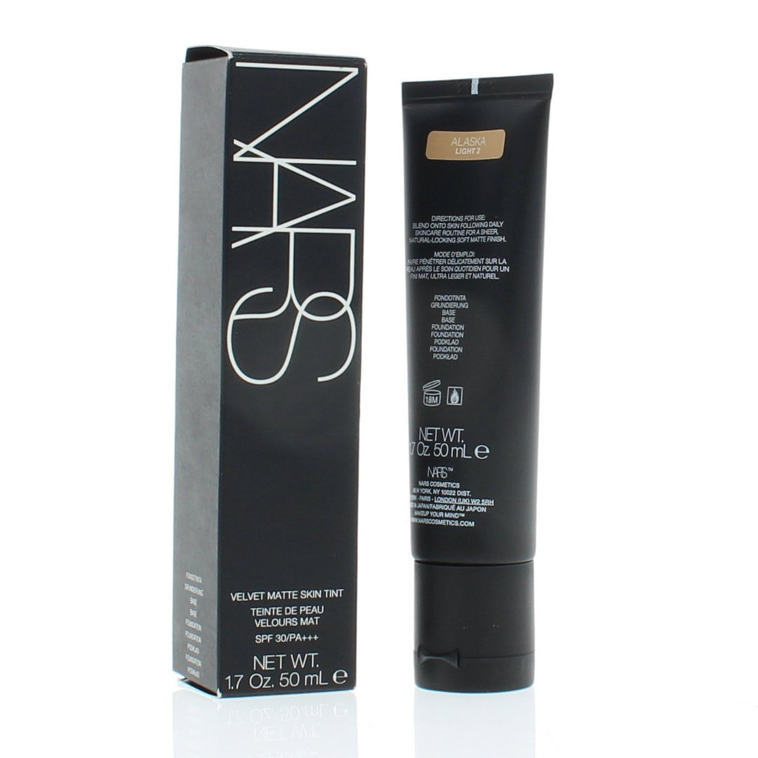 Nars Velvet Matte Skin Tint SPF 30 Light 2 Alaska 1.7oz Oil-Free Hydration Image 1