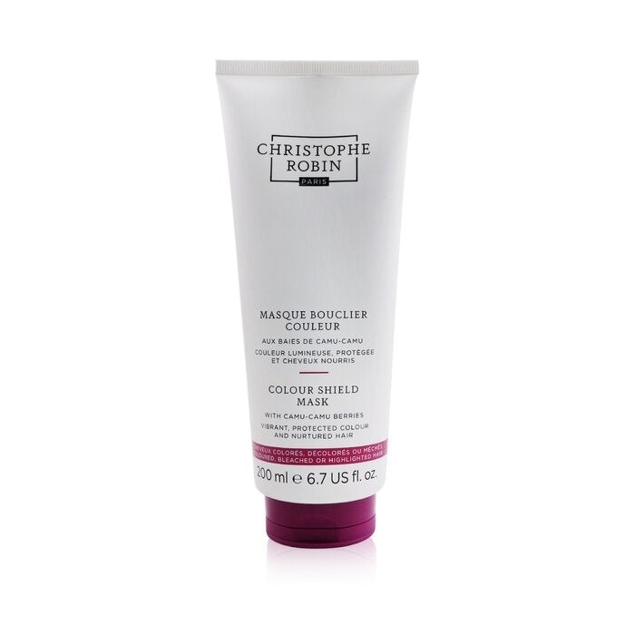 Christophe Robin - Colour Shield Mask with Camu-Camu Berries - Colored Bleached or Highlighted Hair(200ml/6.7oz) Image 1