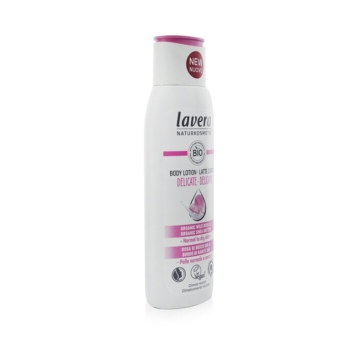 Lavera - Body Lotion (Delicate) - With Organic Wild Rose and Organic Shea Butter - For Normal To Dry Skin(200ml/7oz) Image 2