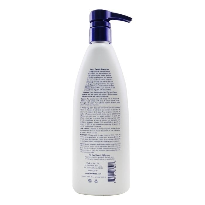 Noodle and Boo - Extra Gentle Shampoo - Fragrance Free (For Eczema-Prone and Sensitive Skin)(473ml/16oz) Image 3
