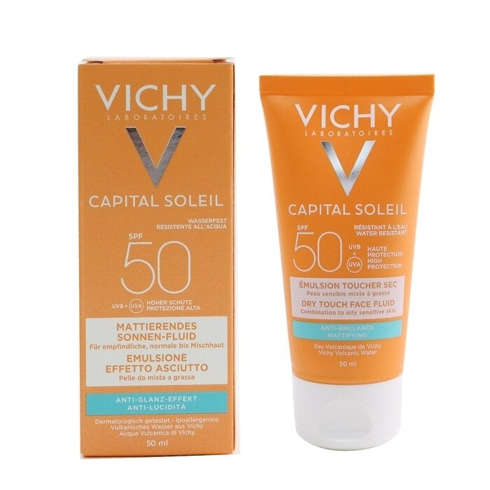 Vichy - Capital Soleil Mattifying Face Fluid Dry Touch SPF 50 - Water Resistant(50ml/1.69oz) Image 2