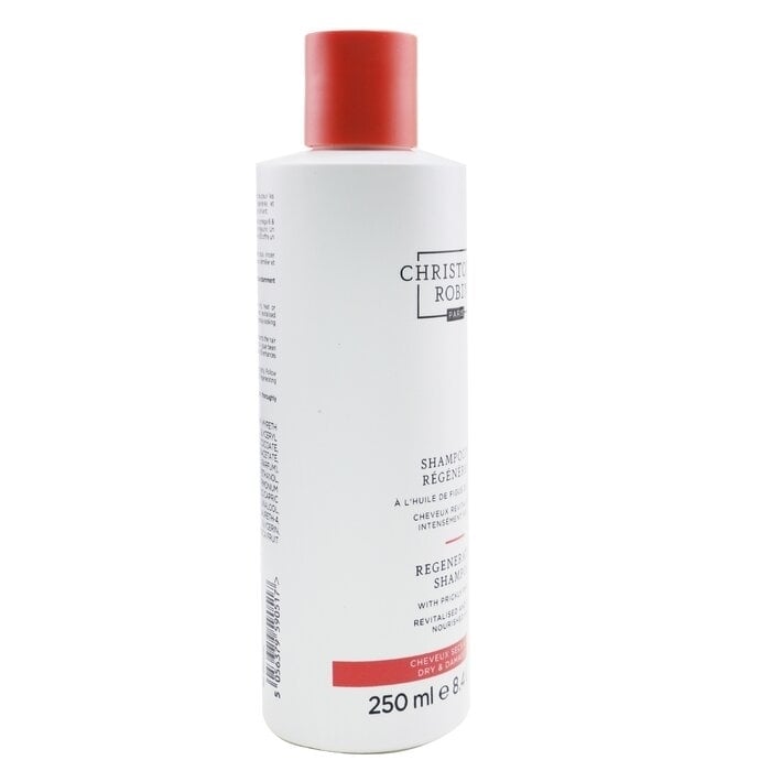 Christophe Robin - Regenerating Shampoo with Prickly Pear Oil - Dry and Damaged Hair(250ml/8.4oz) Image 2
