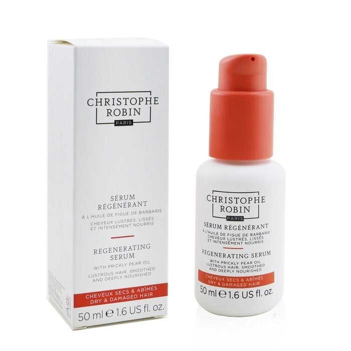 Christophe Robin - Regenerating Serum with Prickly Pear Oil - Dry and Damaged Hair(50ml/1.6oz) Image 2