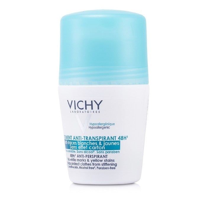 Vichy - 48Hr Anti-Perspirant Roll-On - No White Marks and Yellow Stains (For Sensitive Skin)(50ml/1.69oz) Image 1