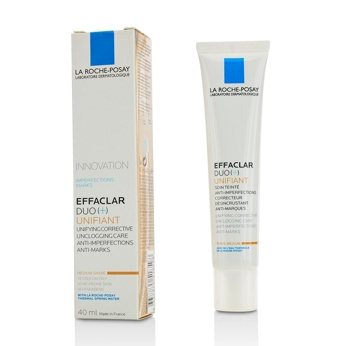 La Roche Posay - Effaclar Duo (+) Unifiant Unifying Corrective Unclogging Care Anti-Imperfections Anti-Marks - Image 2