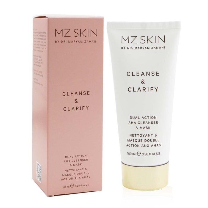 MZ Skin - Cleanse and Clarify Dual Action AHA Cleanser and Mask(100ml/3.38oz) Image 2
