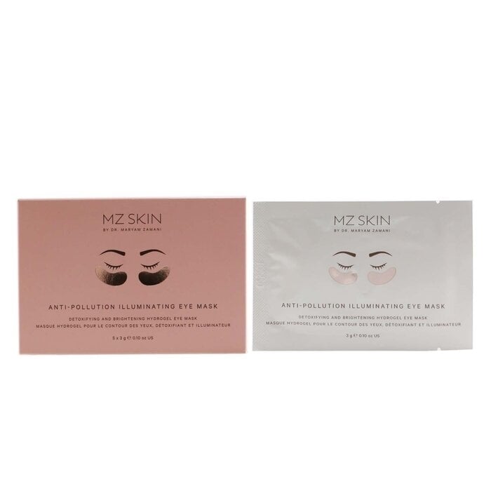 MZ Skin - Anti-Pollution Illuminating Eye Masks(5x 3g/0.1oz) Image 2