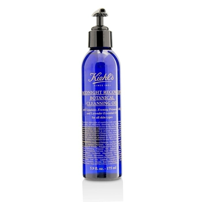 Kiehls - Midnight Recovery Botanical Cleansing Oil - For All Skin Types(175ml/5.9oz) Image 1