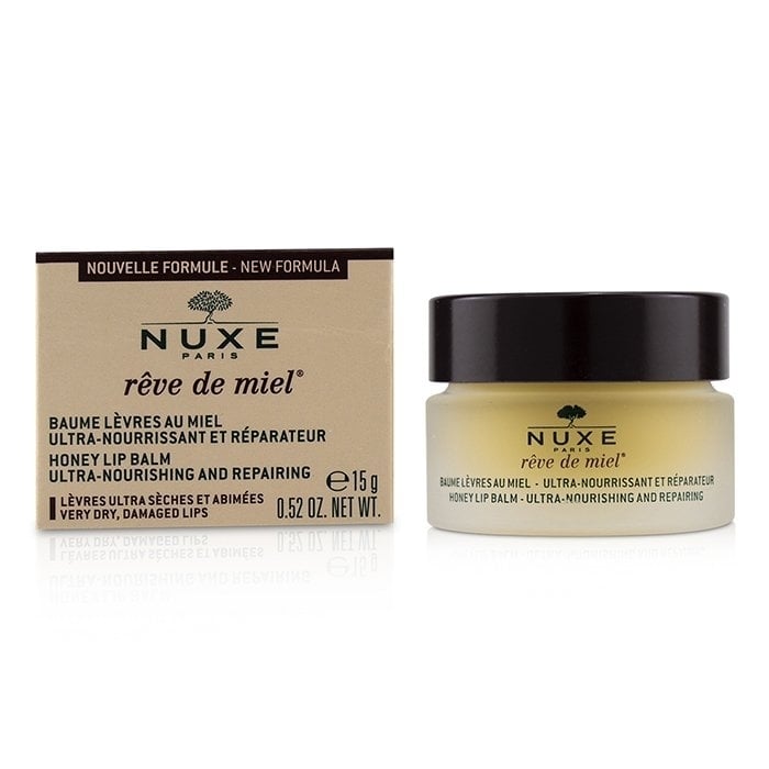 Nuxe - Reve De Miel Ultra-Nourishing and Repairing Honey Lip Balm - For Very Dry Damaged Lips(15g/0.52oz) Image 1