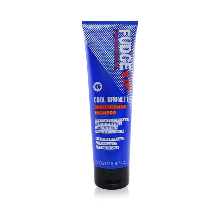Fudge - Cool Brunette Blue-Toning Shampoo (Instant Erases Red and Orange Tones from Brunette Hair)(250ml/8.4oz) Image 1