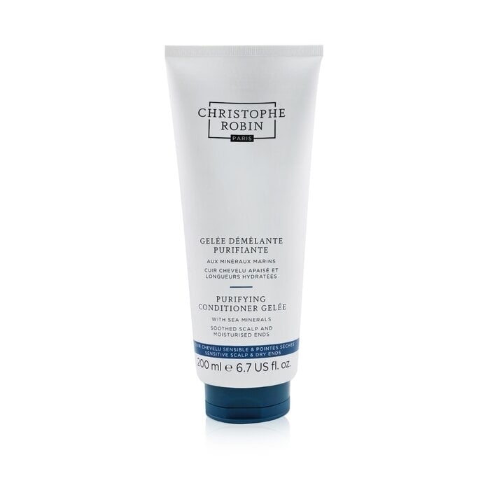 Christophe Robin - Purifying Conditioner Gelee with Sea Minerals - Sensitive Scalp and Dry Ends(200ml/6.7oz) Image 1