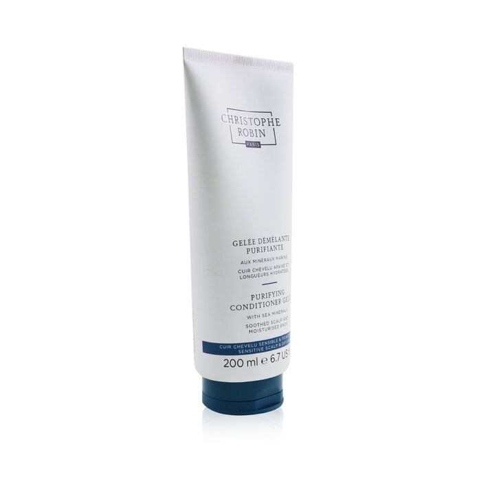 Christophe Robin - Purifying Conditioner Gelee with Sea Minerals - Sensitive Scalp and Dry Ends(200ml/6.7oz) Image 2