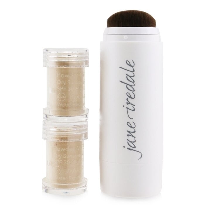 Jane Iredale - Powder Me Refillable Brush (1x Brush 2x Refills) - Nude(2x2.5g/0.09oz) Image 1