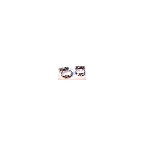 12 BLACK DIAMOND WEDDING BAND RING adult jewelry novelty mens ladies bulk rings Image 1