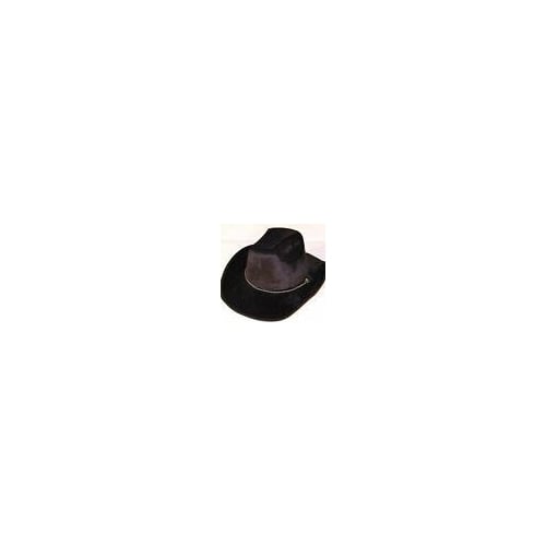 6 pc BLACK VELVET COWBOY HATS western hats cowboys hat costume dress up rodeo Image 1