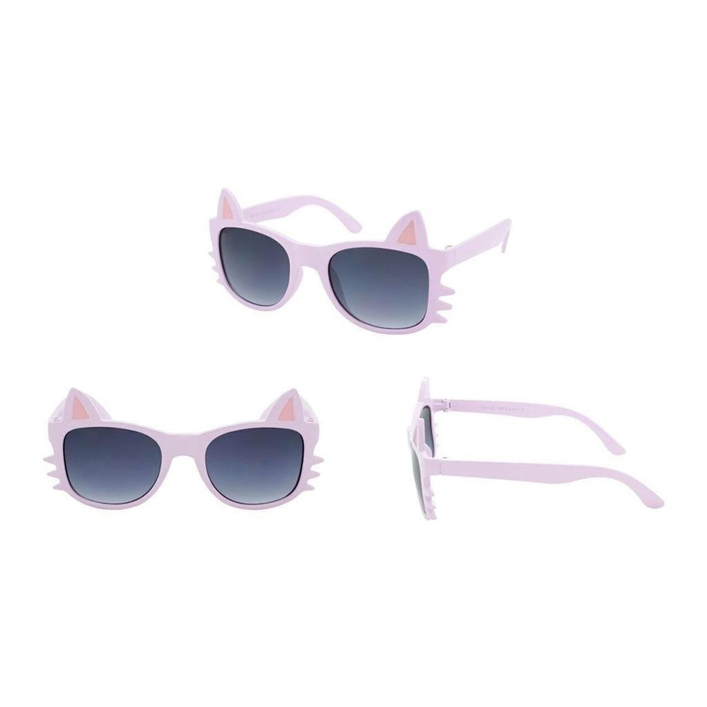 PINK Dazey Shades tween Cat Shape Fashion Sunglasses with Case girls kids cute Image 2