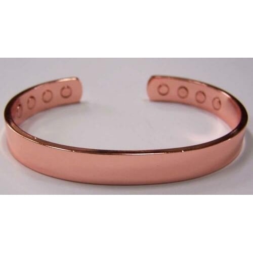 PURE COPPER SUPER EIGHT MAGNETIC 33 gram BRACELET  jewelry health pain relieve Image 1