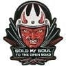 SOLD MY SOUL DEVIL ROAD EMBRODIERED PATCH P5420 biker bikers item novelty Image 1