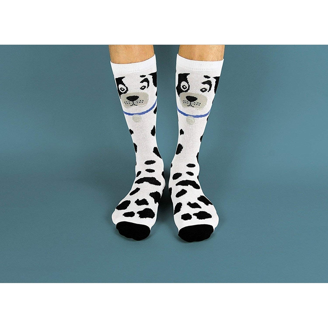 (3 Pack) Sockimals Ladies Animal Face Socks with Gift Boxes One Size Image 3