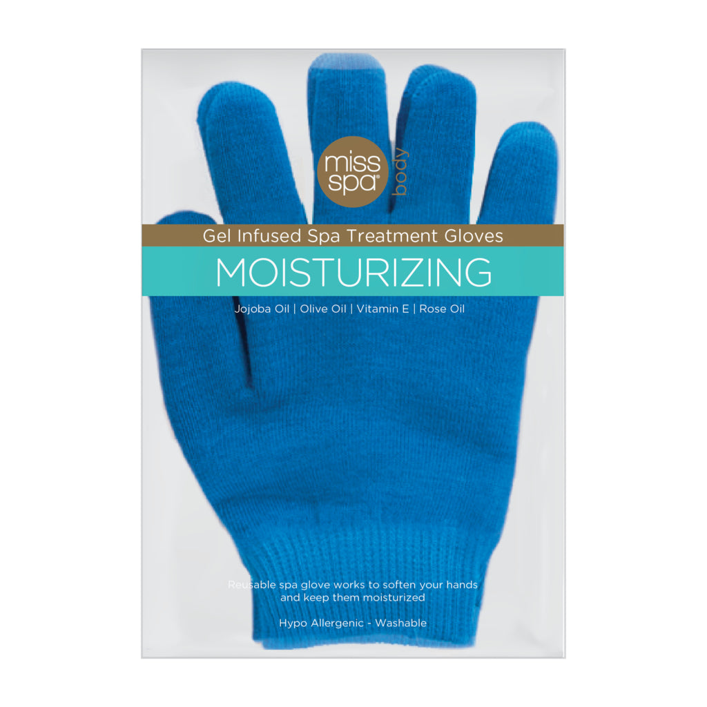 Miss Spa Gel-Infused Reusable Spa Treatment Moisturizing Gloves with Jojoba Oil Image 4