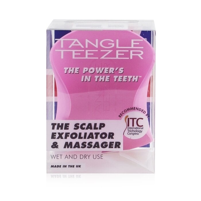 Tangle Teezer - The Scalp Exfoliator and Massager Brush -  Pretty Pink(1pc) Image 2