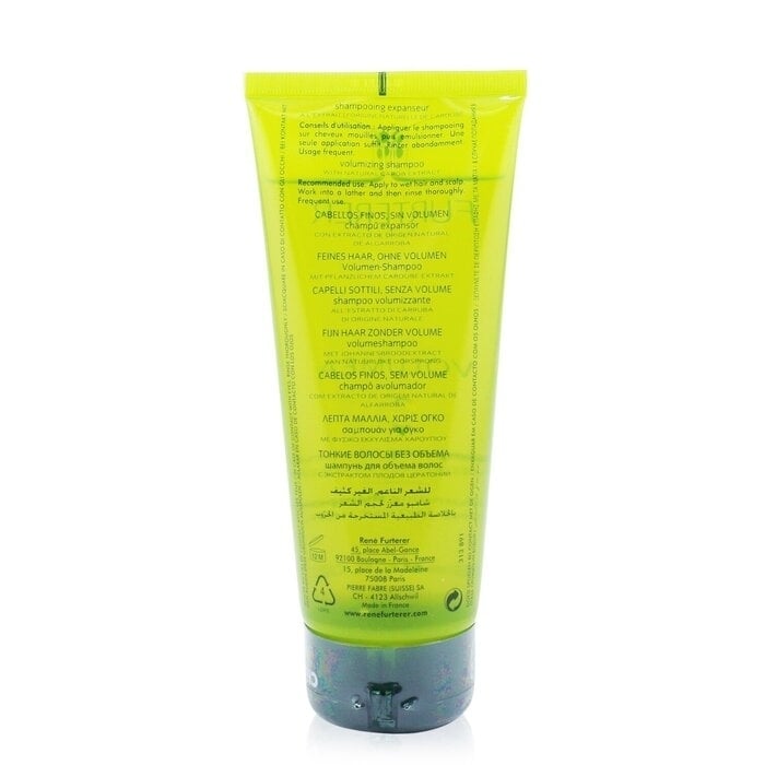 Rene Furterer - Volumea Volumizing Shampoo (For Fine and Limp Hair)(200ml/6.7oz) Image 3