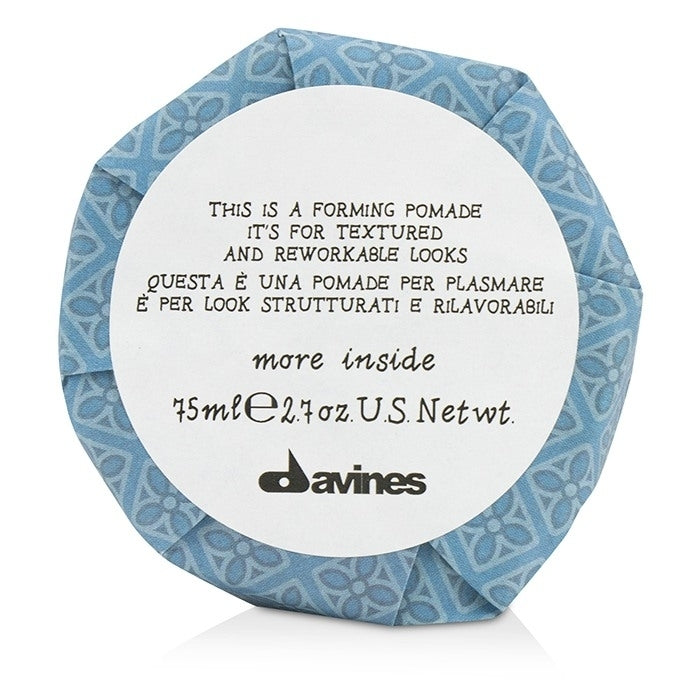 Davines - More Inside This Is A Forming Pomade (For Textured and Reworkable Looks)(75ml/2.7oz) Image 1