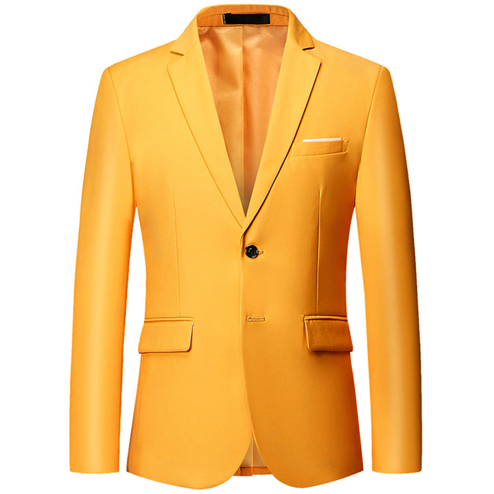 Business Men Suit Blazer Classic Slim Fit for Men Suit Jacket fine Casual Male Blazer Prom Blazer Jackets Image 2