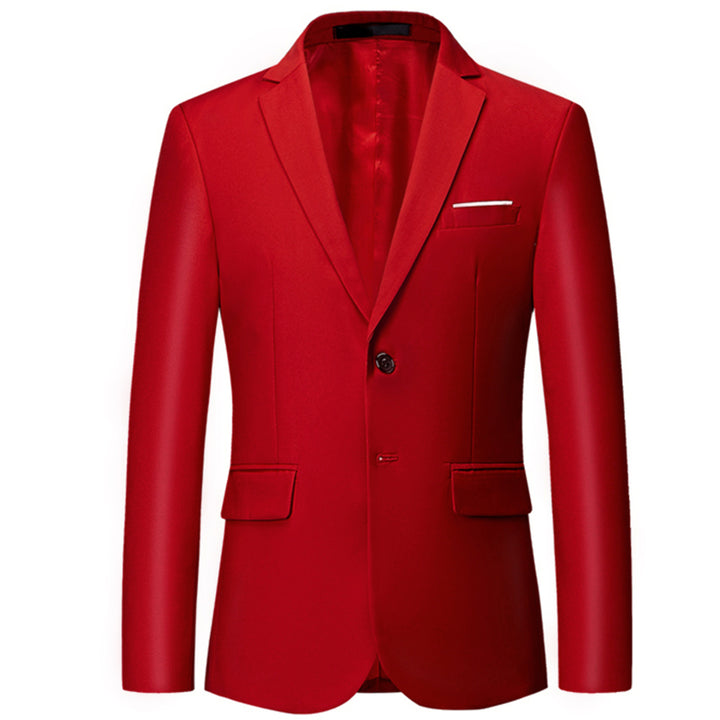 Business Men Suit Blazer Classic Slim Fit for Men Suit Jacket fine Casual Male Blazer Prom Blazer Jackets Image 1