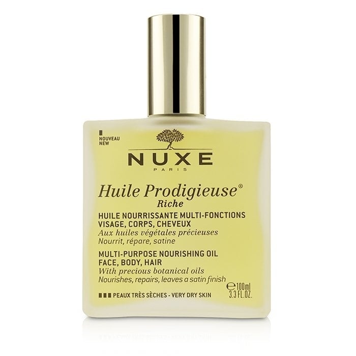 Nuxe - Huile Prodigieuse Riche Multi-Purpose Nourishing Oil - For Very Dry Skin(100ml/3.3oz) Image 1