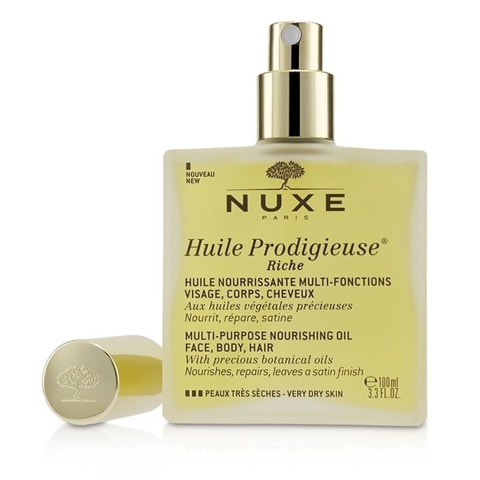 Nuxe - Huile Prodigieuse Riche Multi-Purpose Nourishing Oil - For Very Dry Skin(100ml/3.3oz) Image 2