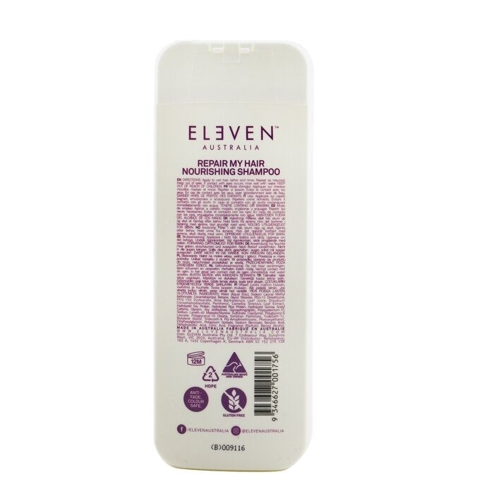 Eleven Australia - Repair My Hair Nourishing Shampoo(300ml/10.1oz) Image 3