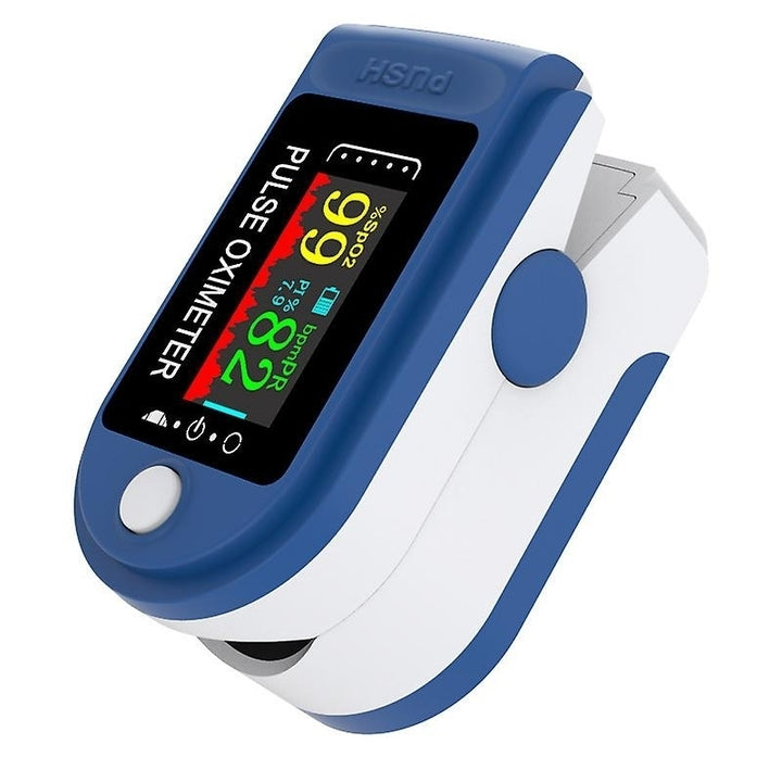 Pulse Oximeter Blood Oxygen Saturation Heart Rate Spo2 Monitor With Lanyard Image 4