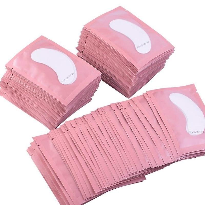 100pairs Eyelash Extension Paper Patches Grafted Eye Stickers Under Eye Pad Image 1