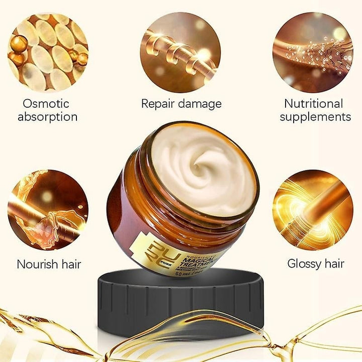 Hair Treatment Mask 5 Seconds Repairs Damage Hair Scalp Treatment For All Hair Types Image 3