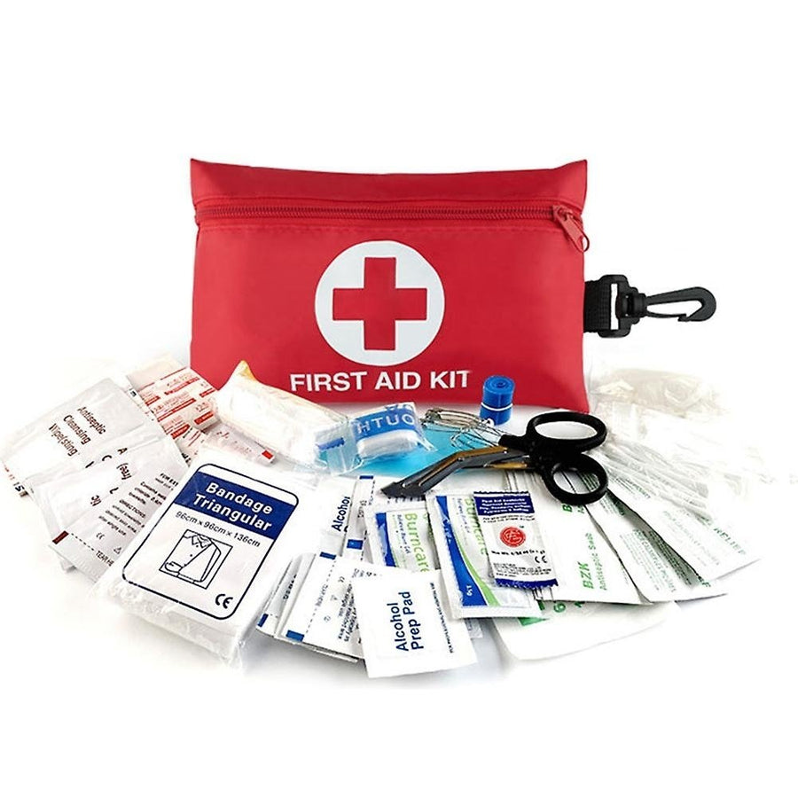 First Aid Kit Portable Emergency Medical Bag Survival Earthquake Car Travel Survival Supplies Image 1