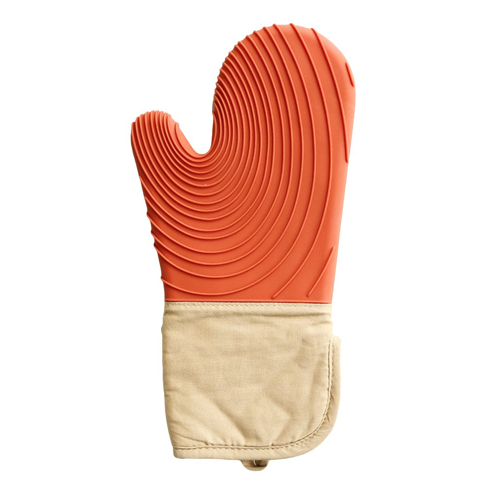 Anti-scalding Silicone Gloves Thickened Silicone Heat Insulation Gloves Image 1