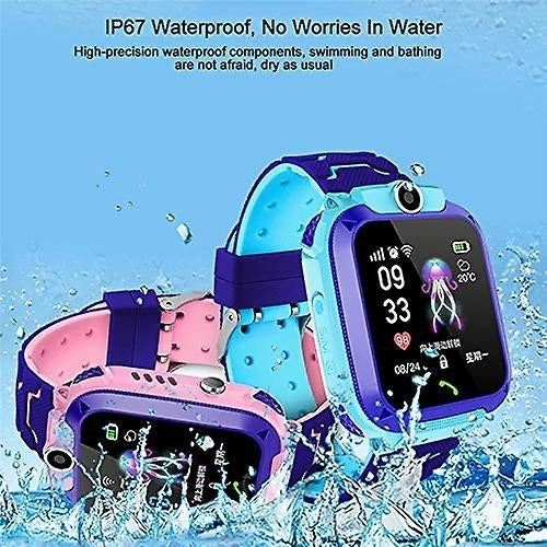 Waterproof Kid Smart Watch Children Digital Wristwatch Baby Watch Phone Image 4