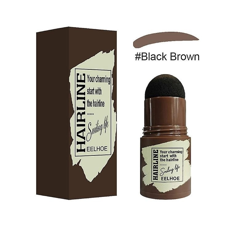 Eyebrow Stamp Shaping Kit Waterproof Eyebrow Powder With 24 Reusable Brow Stencils Image 2