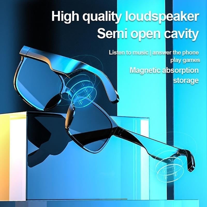 Smart Bluetooth Sunglasses Light Sports Running Headset Glasses Open-ear Audio With Speaker Image 4