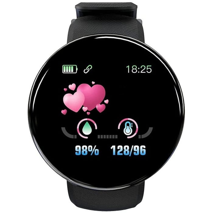 Smart Watch Waterproof Fitness Watch With Heart Rate Blood Pressure Monitor For Android Ios Image 1