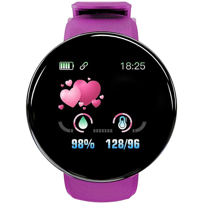 Smart Watch Waterproof Fitness Watch With Heart Rate Blood Pressure Monitor For Android Ios Image 1
